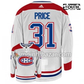 Dresovi Montreal Canadiens CAREY PRICE 31 Adidas Bijela Authentic - Dječji